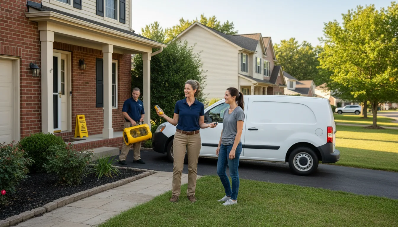 Water restoration image for Dehumidification And Cleanup Services in Lecanto, FL
